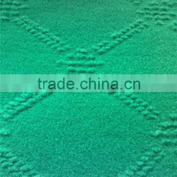 needle punch carpet with one color jacquard nonwoven