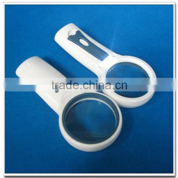 Round shape handle led magnifier