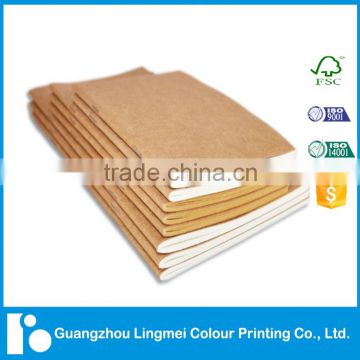 Custom made all kinds of recycle brown kraft paper notebook                        
                                                Quality Choice