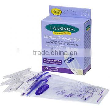 Factory Offer Laminated Breast Milk Bag factory
