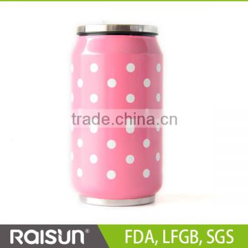food grade double wall stainless steel vacuum coffee thermos mug 280ML 500ML
