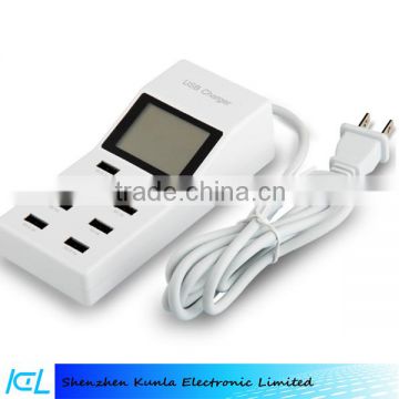Multi USB Charger 8 port mobile phone charging station, convenient cell phone USB charger