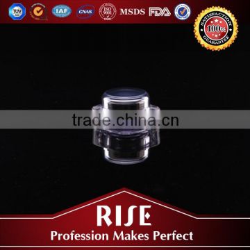 Hot sale ISO9001 plastic gold cosmetic jars