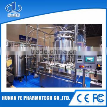 Complete line for normal saline bottle washing filling and capping