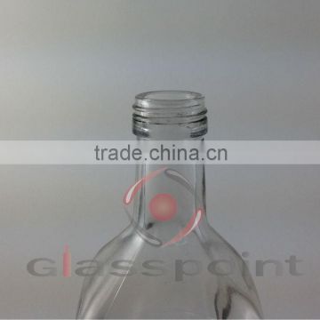 Wholesale transparent oil glass bottle. empty glass bottle for oil packing