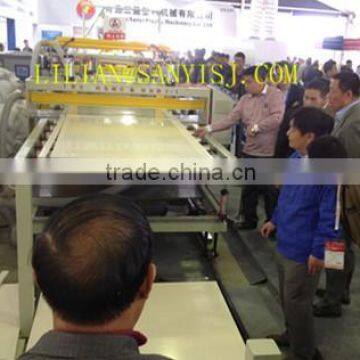 new arrived 350-400kg/h New type WPC foam sheet making machine CE ISO9001