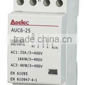 AUC6 with semko certificate CE mark magnetic 2 pole contactor