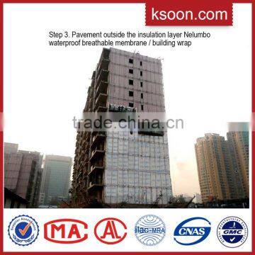 Vapor Permeable Building Wrap Waterproof House Wrap Wall Wrap