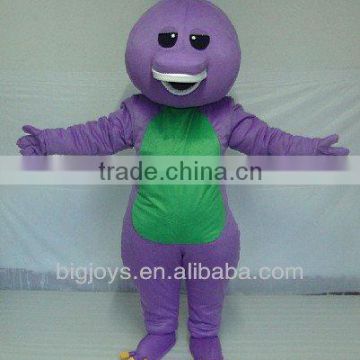 barney costume,animal mascot costume