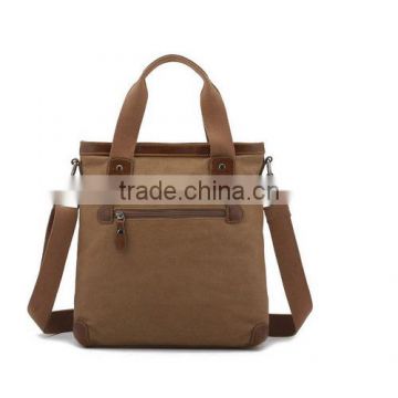 stylish customize canvas laptop bag shoulder bag mens sides bags 2014