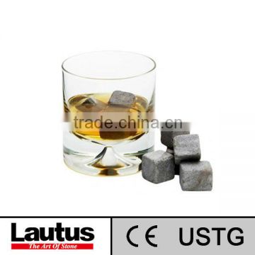 Natural soapstone Whiskey Stone with FDA Certification