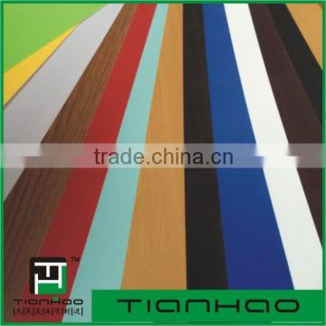 TIANHAO enviromentally friendly PVC edge banding for furniture, customizable