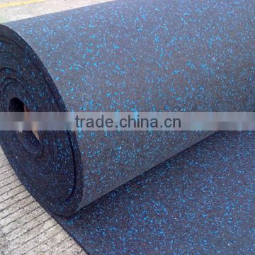 High quality gym rubber floor roll with EPDM rubber roll