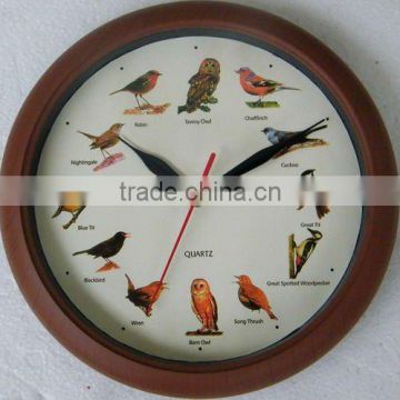Cason oneline hotselling lovely birds songs wall clock