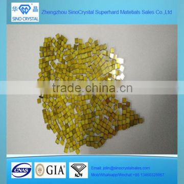 best quality yellow Synthetic rough industrial diamonds