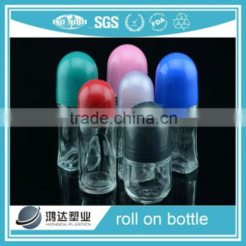 roll-on deodorant bottle for cometic package