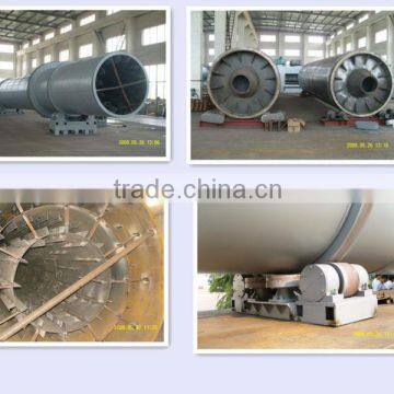 Wood chips rotary dryer