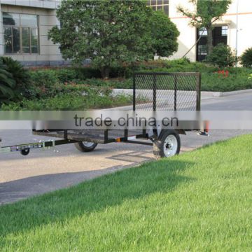 10x5 high quality power coated Landscape ATV trailers for sales