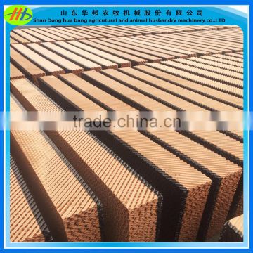 evaporative honeycomb cooling pad for poultry farm houses greenhouse honey pad for cooler with black coating