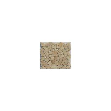 Travertine mosaic