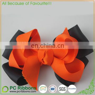 grosgrain ribbon,polyester Material and Kids Type grosgrain hair ribbon bows