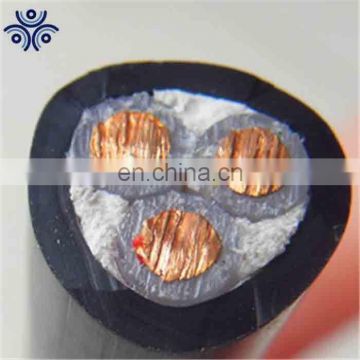 Hot selling low voltage 3x25mm2 YJV in tunnel power cable