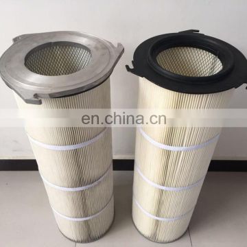 3 lugs flange dust collector air filter cartridge