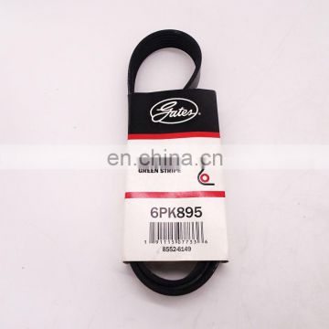 Auto parts car fan belt size 4pk 5pk 6pk 7pk rubber v belt