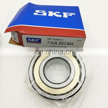 Superior quality BHR bearings 7308 BECBP  nylon cage  size 40*90*23 mm single row angular contact ball bearing