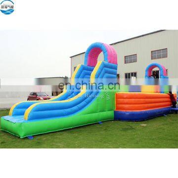 Wholesale customized inflatable ball wipeout leaping obstacle course sport game