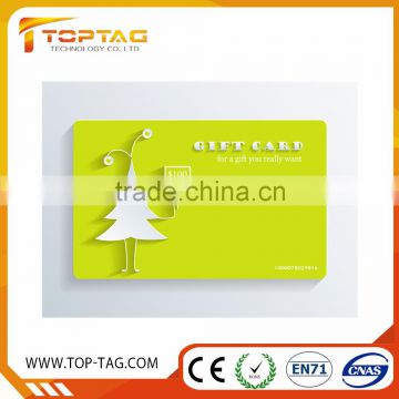 Creative Christmas Greeting Gift PVC / paper Card