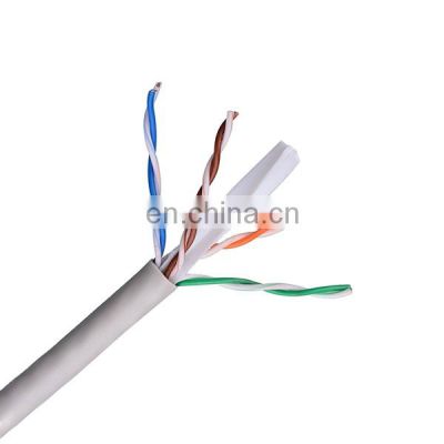 Hot sales 1000 feet 0.57mm 0.58mm cca communication cable utp ftp stp cat6 cable network cable