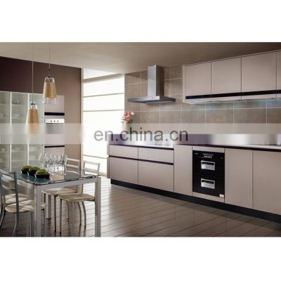 Modern style real wood black countertops design kitchen cabinets usa