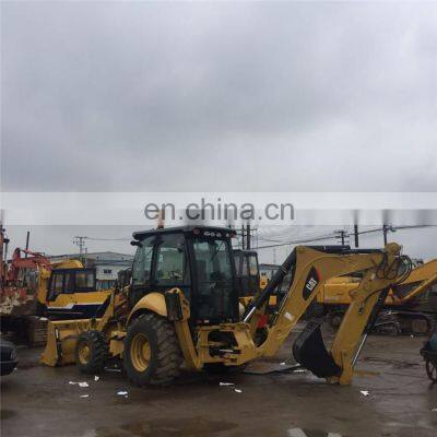 Used construction Caterpillar 420f backhoe loader