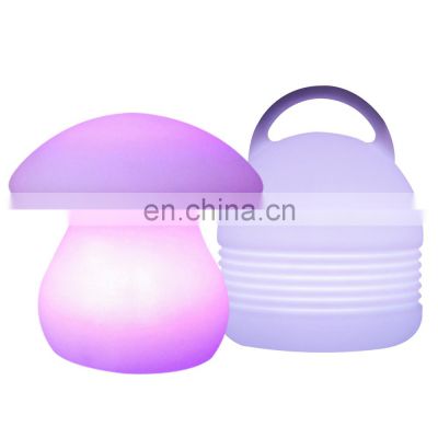Holiday Decoration Lights LED Modern Bed Side Lamp Kids Reading Lamp RGB Color Changing Portable USB Port Table Lamp