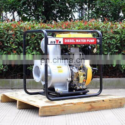Bison China 6 Inch Farm Irrigation Movable Diesel Water Pump