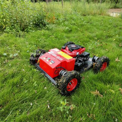 rc lawn mower, China robot lawn mower with remote control price, rc mower price for sale