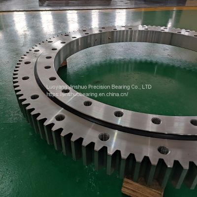 Four point contact ball slewing bearing VSA251055N 1198*955*80 mm with external teeth