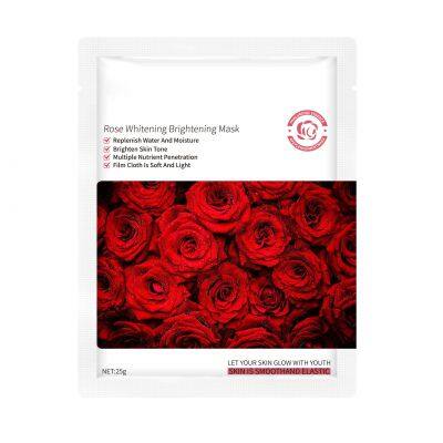 OEM  Make Your Own Brand Natural Rose Extract Whitening and Brightening Face Mask