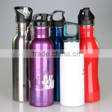 Hot Sale in Singapore Bicycle Stainless Sport Water Bottle with Carabiner