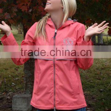 Wholesale Waterproof Polyester Plastic Rain Jacket