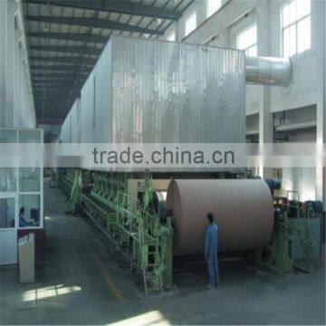 low cost fouridrinier multi-dryer corrugated paper recycling making machine liner waste paper recycling machine