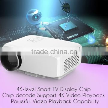 Latest LED Mini Projector, Full HD 3D Lumens, With VGA, AV,USB,SD,TV Inputs in Low Cost