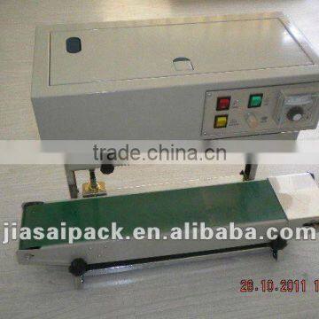 continuous sealing machine FRD900 constant heat sealer poly bag sealer