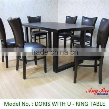 DORIS WITH U-RING TABLE