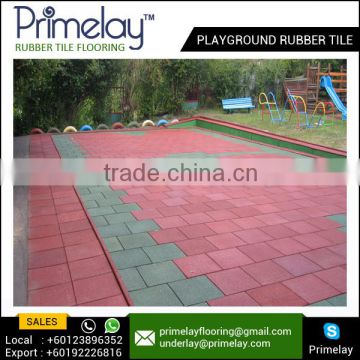 Hot Selling Rubber Tiles Outdoor Playground