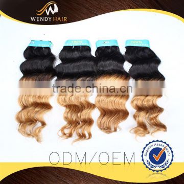 Deep Wave 24 inch indian remy curl hair weave with great price