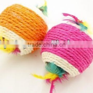 Fether Sisal Cat Scratching Toy