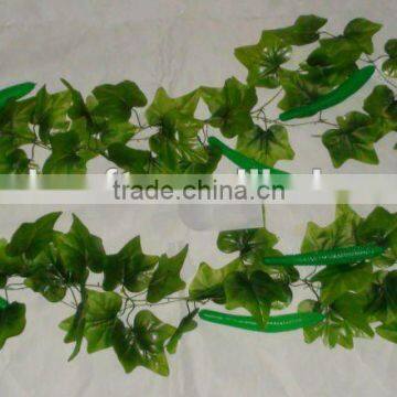 Artificial green hanging vine for home decoration