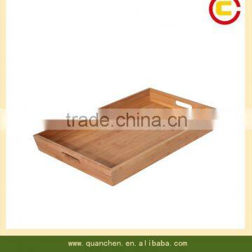 Rectangle Bamboo wood Serving Tray